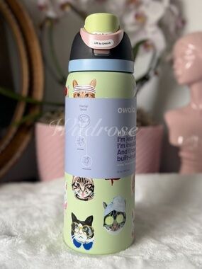 Owala CAT COLLAGE - cats - cat selfie 32OZ Freesip